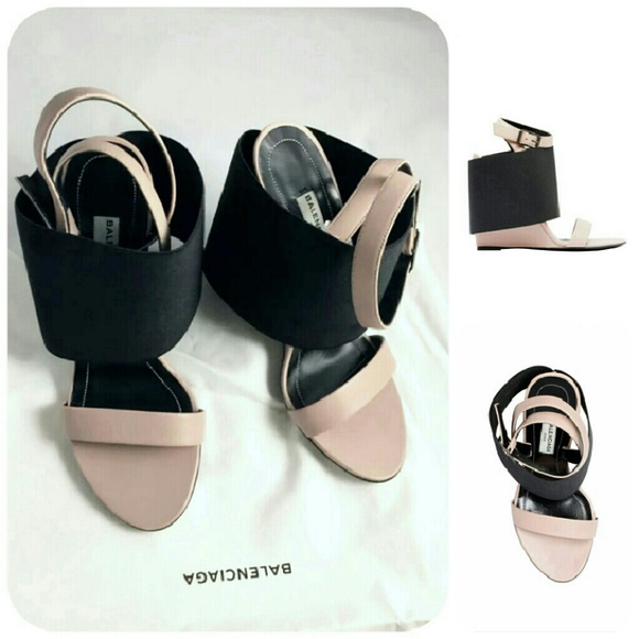 Auth BALENCIAGA Prism Wedges - Picture 2 of 3